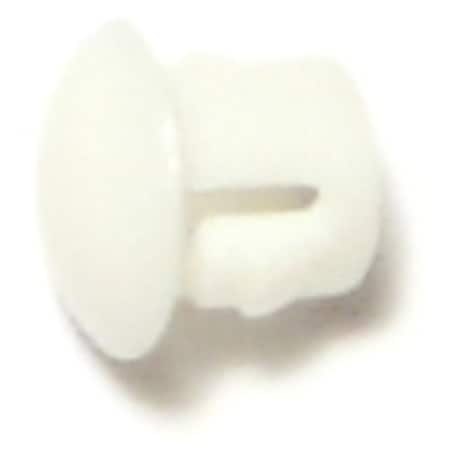 Midwest Fastener 3/16" White Nylon Plastic Flush Head Hole Plugs 18 18PK 69441